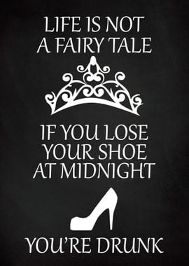 Funny Bar Princess Shoe