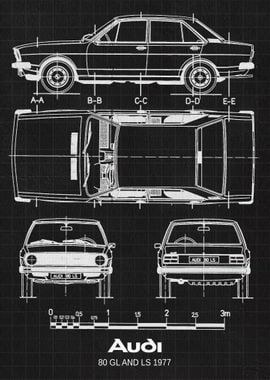 Audi 80 GL and LS 1977