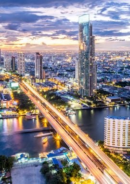 Bangkok Skyline Thailand