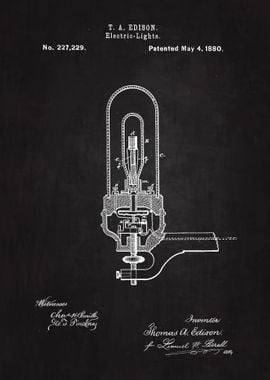 Edison Electric Light 1880