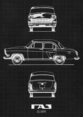 GAZ21 1970