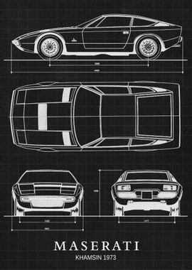 Maserati Khamsin 1973