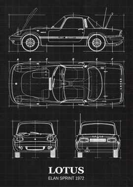 Lotus Elan Sprint 1972