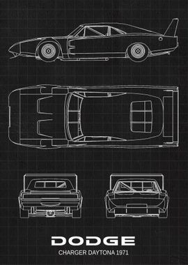 Dodge Charger Daytona 1971