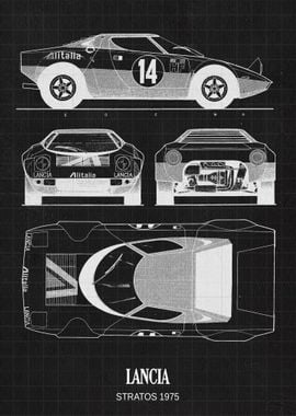 Lancia Stratos 1975