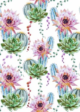 Cactus Pattern 08