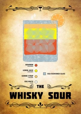 Whisky Sour Cocktail