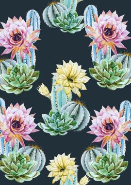 Cactus Pattern 07