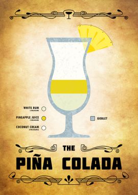 Pina Colada Cocktail