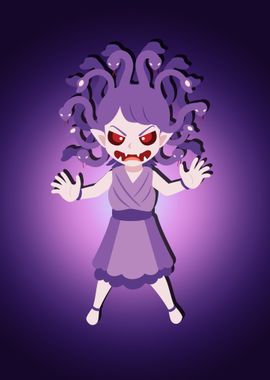 cute Character Medusa