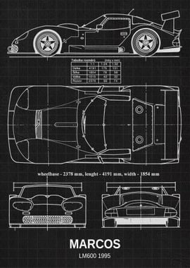 Marcos LM600 1995