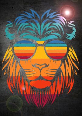 Lion Sunglasses Flare