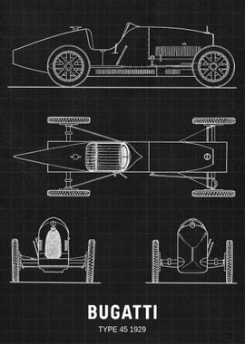 Bugatti Type 45 1929