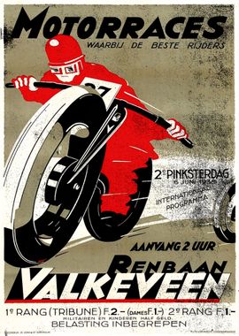 Motorraces 6 Juni 1938 Valkeveen