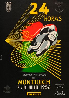 24 Horas Montjuich Julio 1956