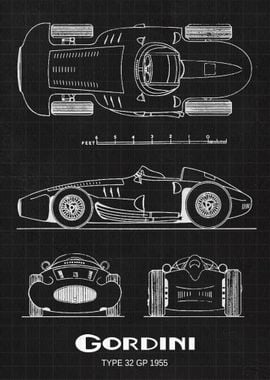 Gordini Type 32 GP 1955