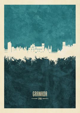 Granada Skyline Spain