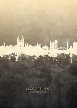 Magdeburg Skyline