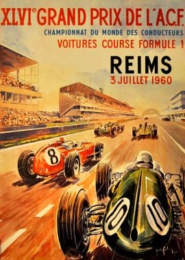 Grand Prix ACF REIMS 3 Juillet 1960