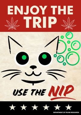 Funny Cat Propaganda Nip