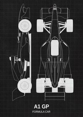 A1 GP Formula Car