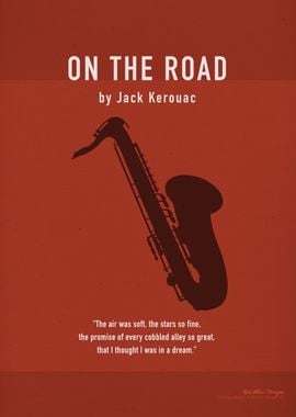 On The Road Kerouac Art