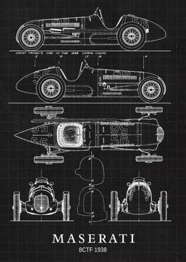 Maserati 8CTF 1938