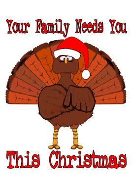 Christmas Turkey Message