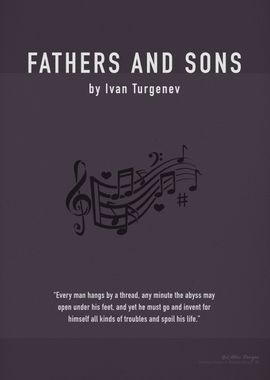 Fathers and Sons Book Art