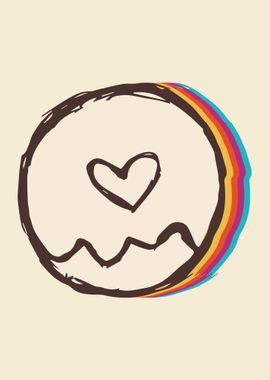 Cute Donut Rainbow 8