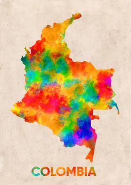 colombia map