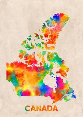 canada map