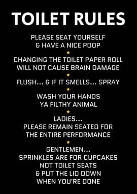 Toilet Rules