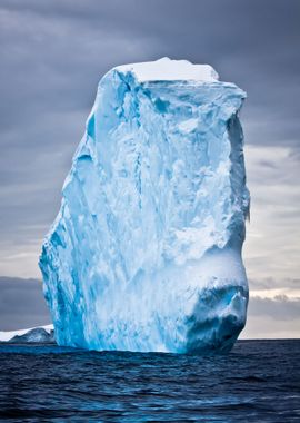 Iceberg in ocean