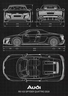 Audi R8 V10 Spyder quattro