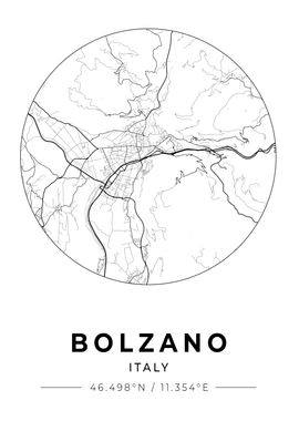 Bolzano City Map