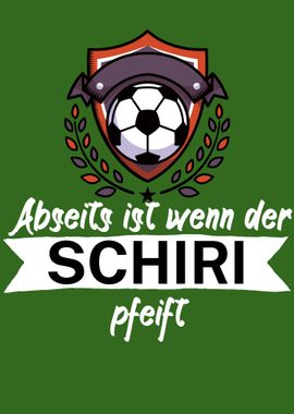 Schiri pfeifen Abseits