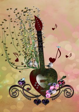 Heart guitar