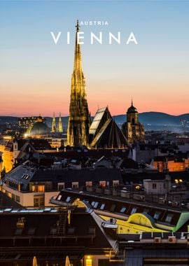 Vienna night view