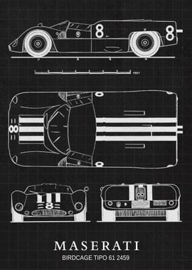 Maserati Birdcage Tipo 61