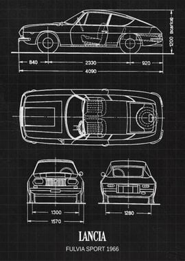 Lancia Fulvia Sport 1966