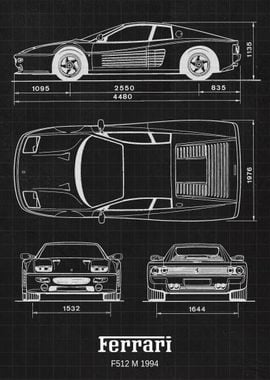 Ferrari F512 M 1994