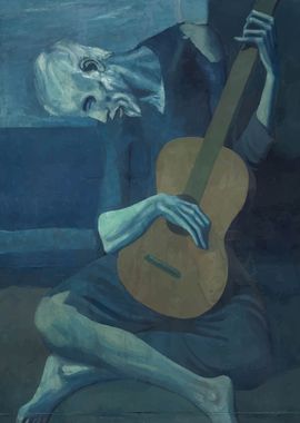 The Old Guitarist Picasso