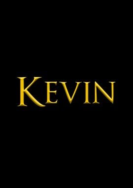 Kevin Yellow On Black