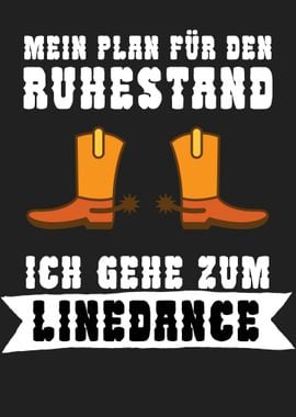 Linedance Ruhestand Rente