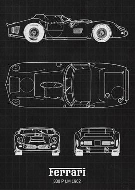 Ferrari 330 P LM 1962