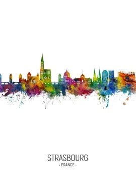 Strasbourg Skyline France