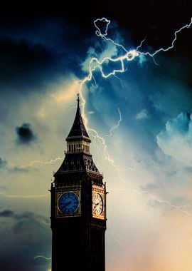 London storm