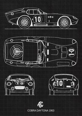 AC Cobra Daytona 1963