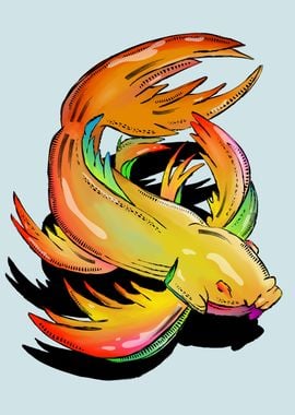 Koi fish